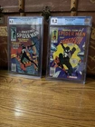 Amazing Spider-Man #252 CGC 9.2 1984 Marvel Team Up #141 CGC 9.2 Newsstand