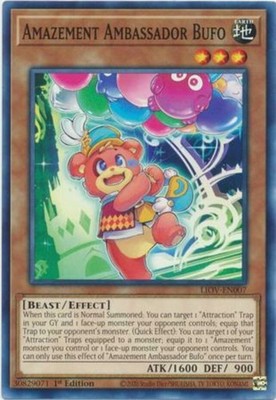 1 x Amazement Ambassador Bufo - LIOV-EN007 - Common - 1st Edition Near Mint, Eng
