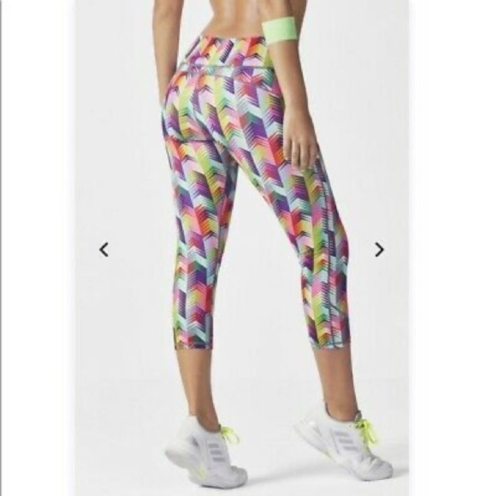 Fabletics Lima high intensity Multi Color Capri c… - image 2