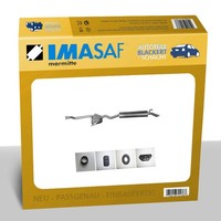Imasaf ESD Auspuff Endtopf für Lancia Dedra + SW 1.9 TDS 66KW M.-7/99