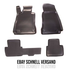 4x 3D Gummimatten Gummifußmatten Fußmatten für Mercedes-Benz E-Klase W213