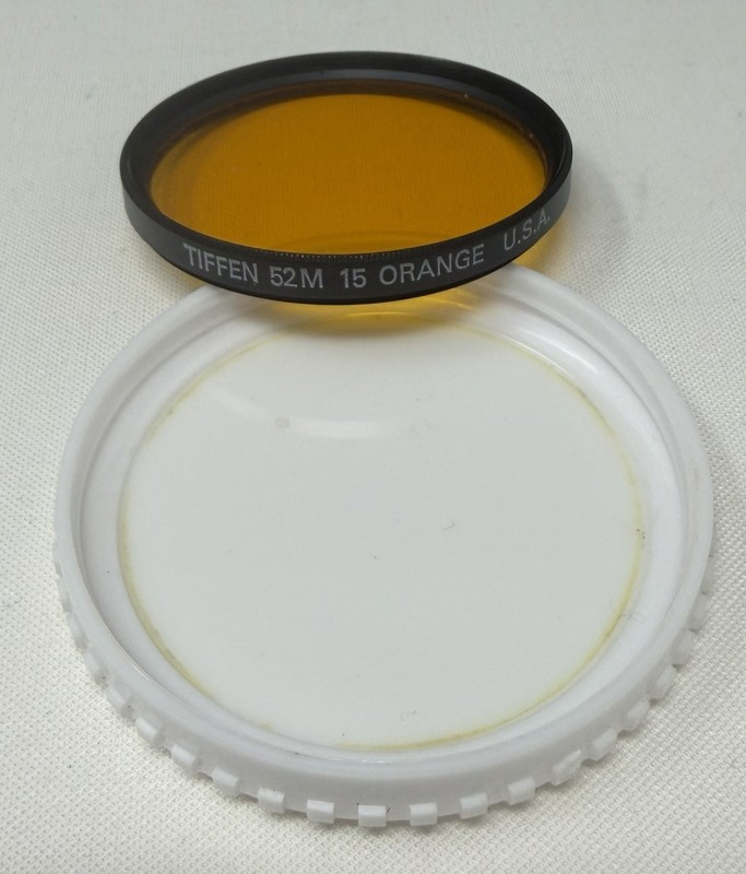 Tiffen 52mm Orange Color Conversion Circular Camera Lens Filter 52M15