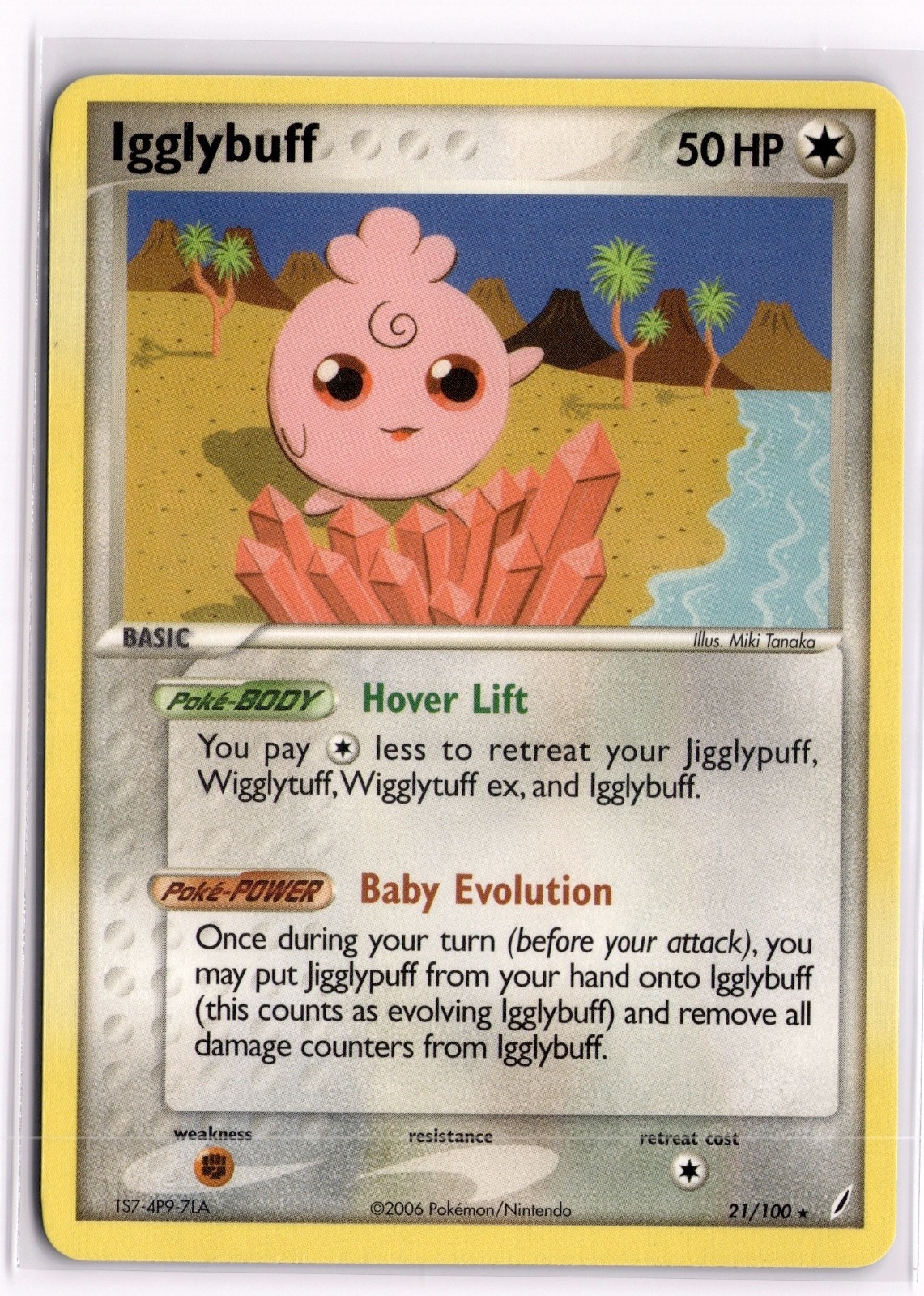 Igglybuff Crystal Guardians Colorless 21/100 NM