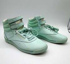Reebok Classic Women's Freestyle Hi "Mist Green" Style BS7863