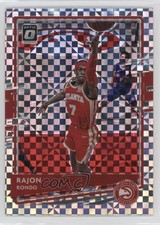 2020-21 Panini Donruss Optic Checkerboard Prizm Rajon Rondo #107 9v7