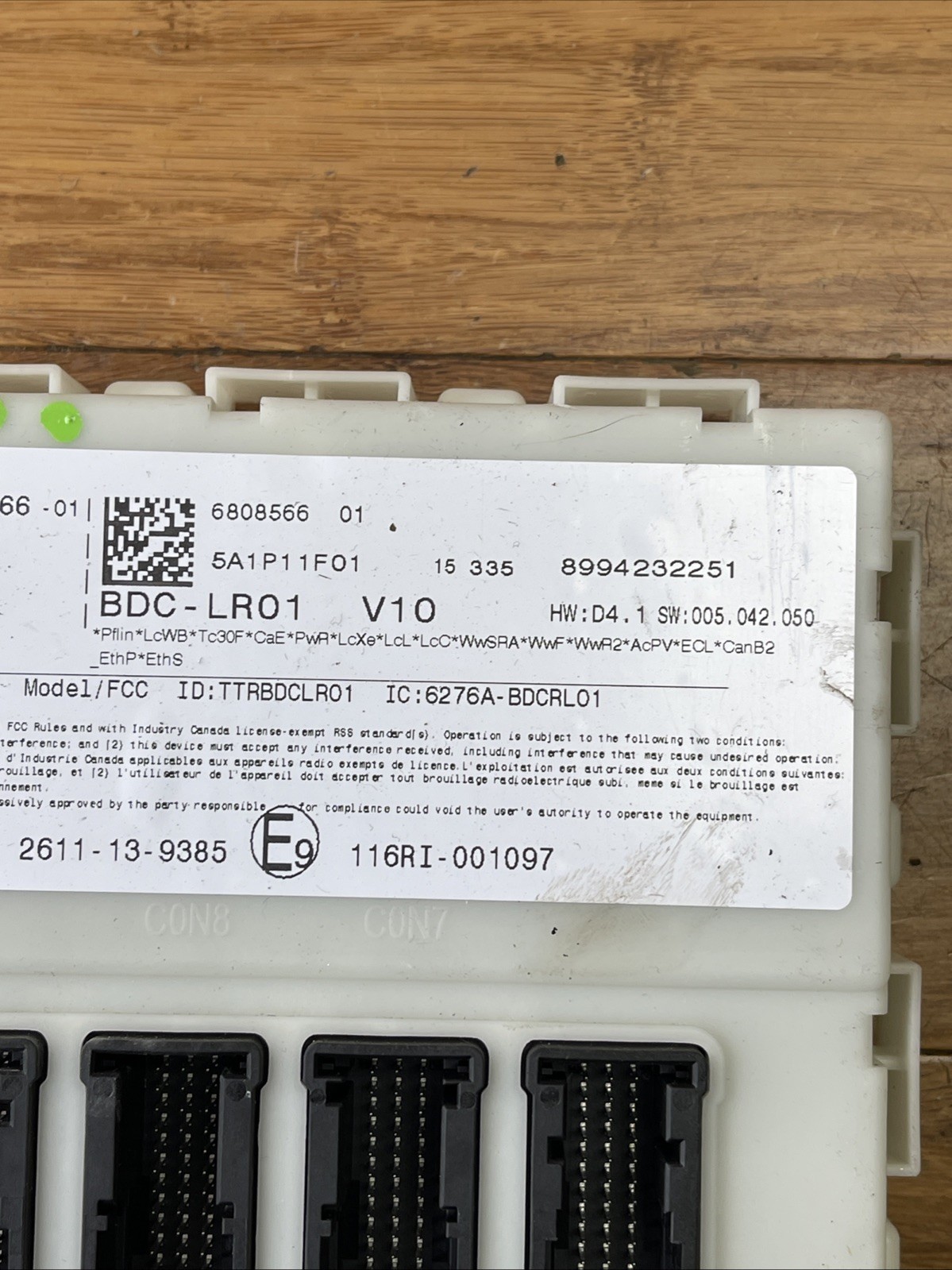 2014-2018 BMW i8 I12 1.5L AWD Body Control Module Computer BCM Unit OEM
