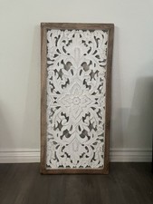 White Wooden Wall Design Decor