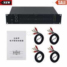 EQ231 Dual 25-Band EQ Graphic Equalizer Professional Hifi Bluetooth Equalizer
