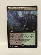 Necroblossom Snarl (Extended Art) - Strixhaven: School of Mages STX Rare 363 LP