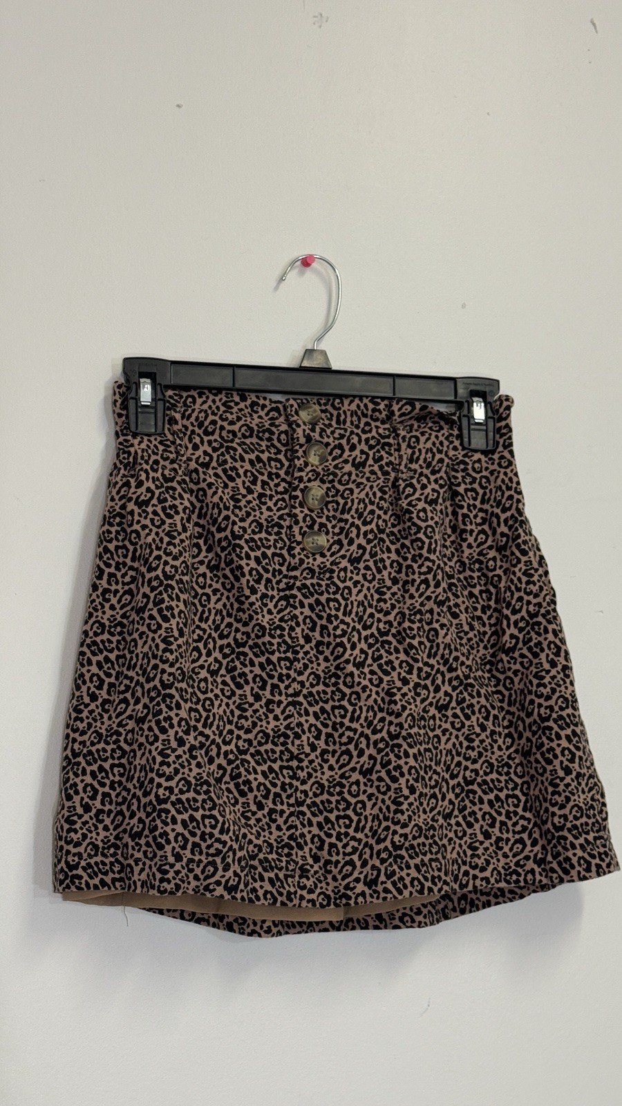 American eagle leopard button skirt - image 1