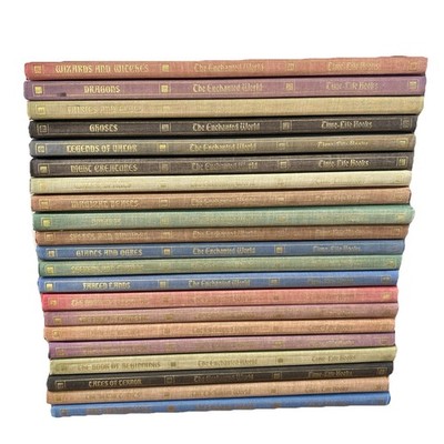 Enchanted World Time Life Complete Set Fantasy Mythology Dark Academia VTG Books