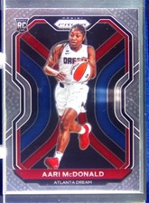 2021-22 Panini Prizm WNBA Aari McDonald RC #91 Dream