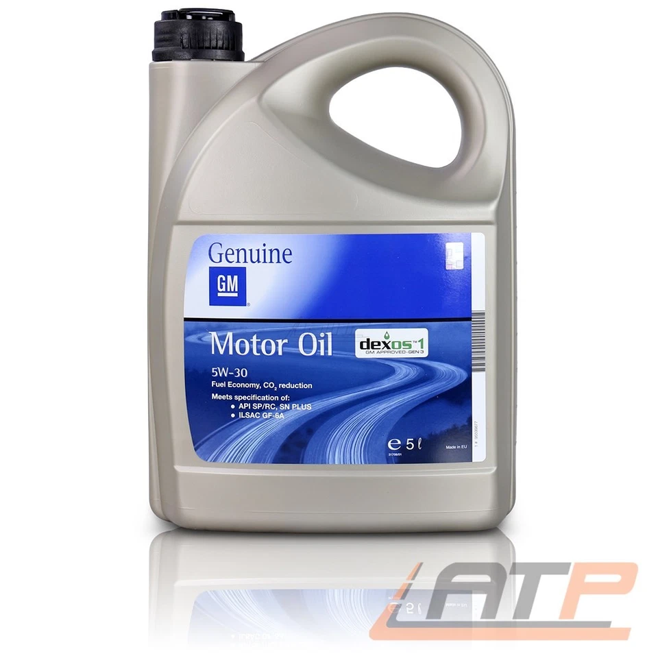 ÖLFILTER + 5l ORIGINAL OPEL 5W-30 FÜR OPEL ADAM ASTRA J CORSA D E MOKKA MERIVA - Bild 2 von 4