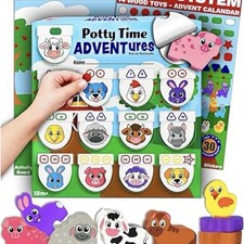 Potty Time Adventures - Toilet Training Advent Game, Farm Animals Edition