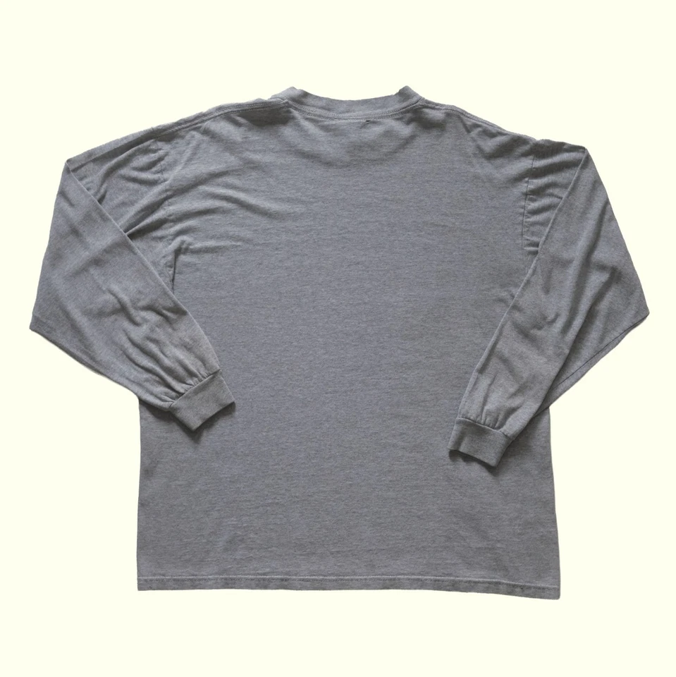 NCAA VTG 90s RETRO OU SOONERS ORANGE BOWL NATIONAL CHAMPIONSHIP GRAY T SHIRT SZL - Image 3 of 4