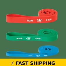 Athletic Works Resistance Bands Set - 3 Levels, Latex Free