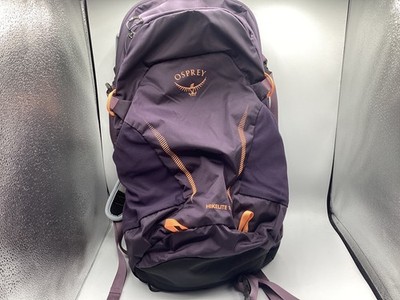 OSPREY HIKELITE 18 RUCKSACK SPORTTASCHE BRANDNEU INK PURPLE 18L MIT REGENSCHUTZ