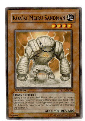 Koa'ki Meiru Sandman | TSHD-EN028 | Yu-Gi-Oh! TCG
