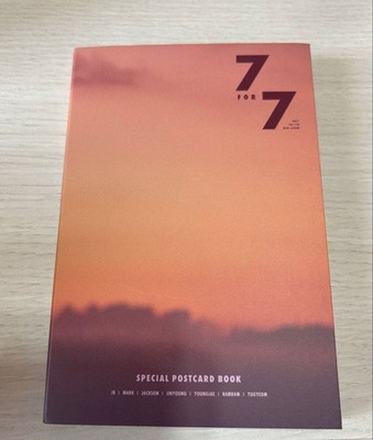 GOT7 7 FÜR SPEZIELLES POSTKARTENBUCH