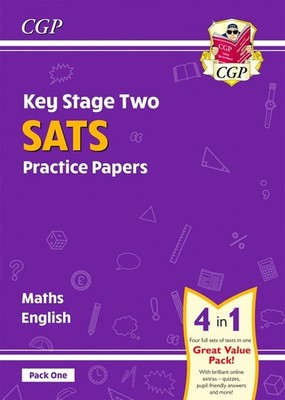 KS2 Maths & English Year 6 SATS Practice Papers: Pack 1 - for 2027 (with free On