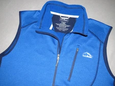 L.L. Bean Slightly Fitted POLAR TEC Fleece Lined Athletic Vest Jacket Men's LRG