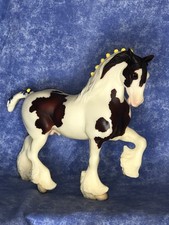 Breyer Horse Classic Shire B Mold HTF Bay Pinto 2009 American Spotted Drafter