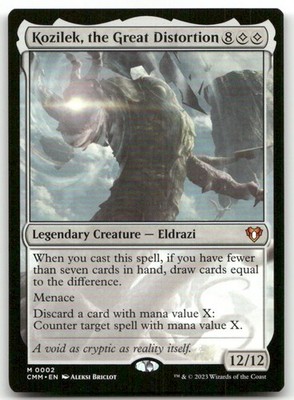 Kozilek, the Great Distortion #2 (LP) Commander Masters CMM Magic MTG
