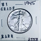 1945 Liberty Walking Half Dollar — photo from another recent sale