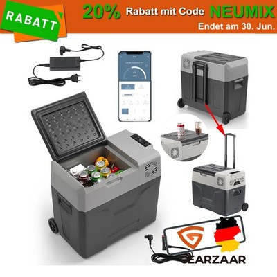 50L Kompressor Kühlbox Mini Kühlschrank Auto RV Camping -20  APP 12V/230V Kühlen