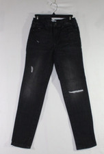 RSQ Girlfriend Fit Jeans, Girls Size 8, Black