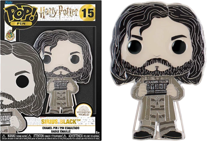Funko POP Enamel Pin Harry Potter Sirius Black #15 - Imagen 1 de 1