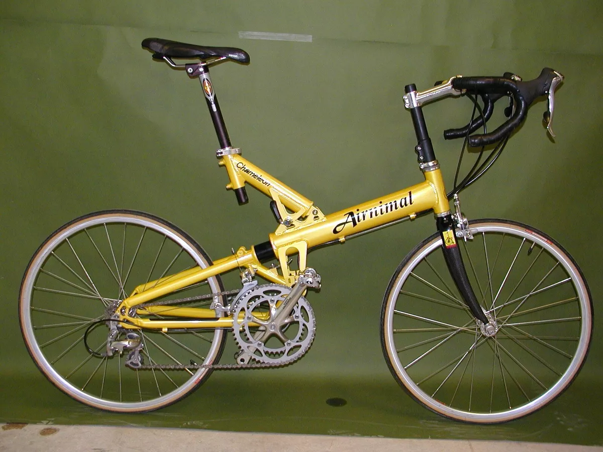 Airnimal Chameleon folding road bike including hard case eBay