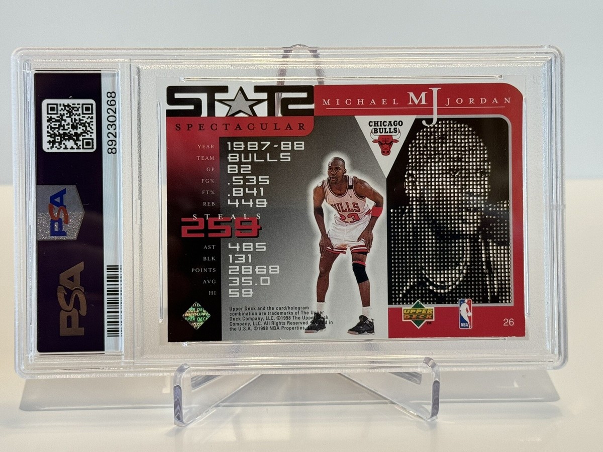 メッヅキュー 1996 Upper Deck Michael Jordan 22K GOLD CARD He's Back