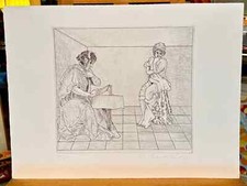 Arturo Carmassi "Senza titolo (4)" acquaforte su carta 30/75 anno 1972