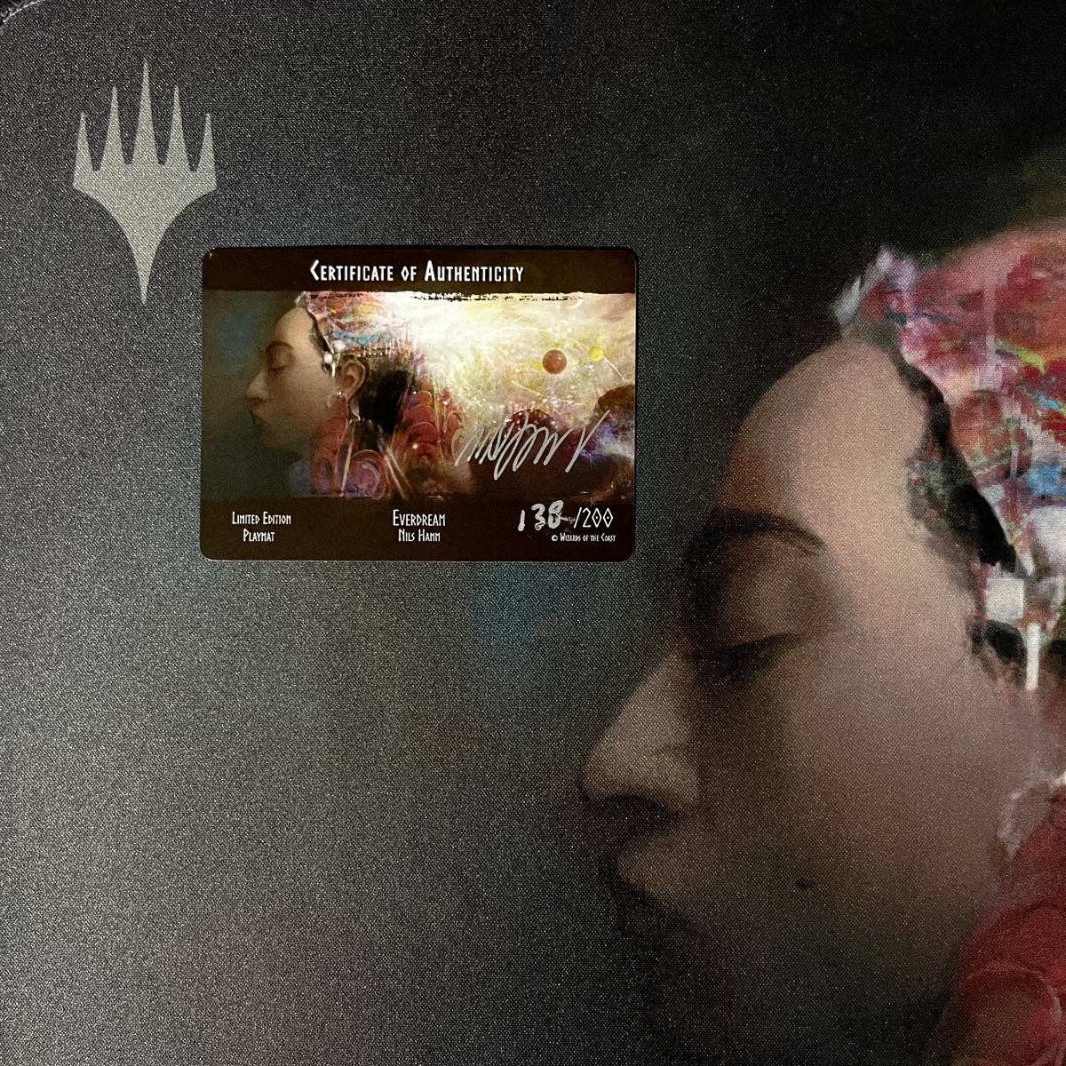 🌙 Everdream 138/200 - Kickstarter Exclusive Playmat Signed Nils