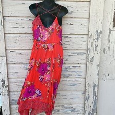 Anthropologie Maeve Summer Spring Grecia Floral BoHo Flowy Party Fairy Dress