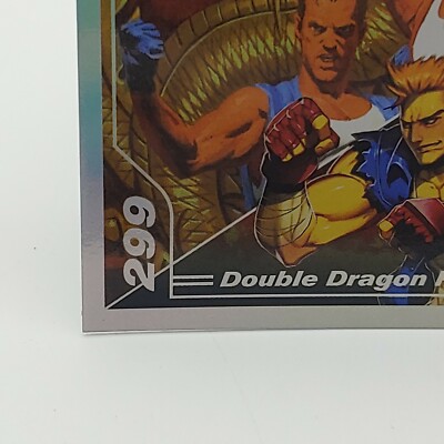 Limited Run Games trading card # 299 Double Dragon Fan Bundle Gold