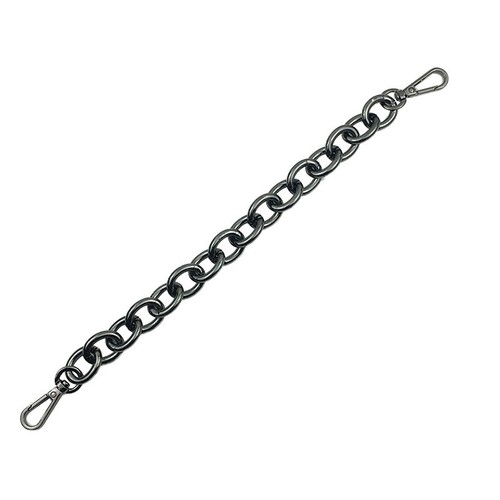 30CM Metal Chain Bag Strap Handbag O-type Handle Replacement Hardware Purse DIY - Foto 4 di 14