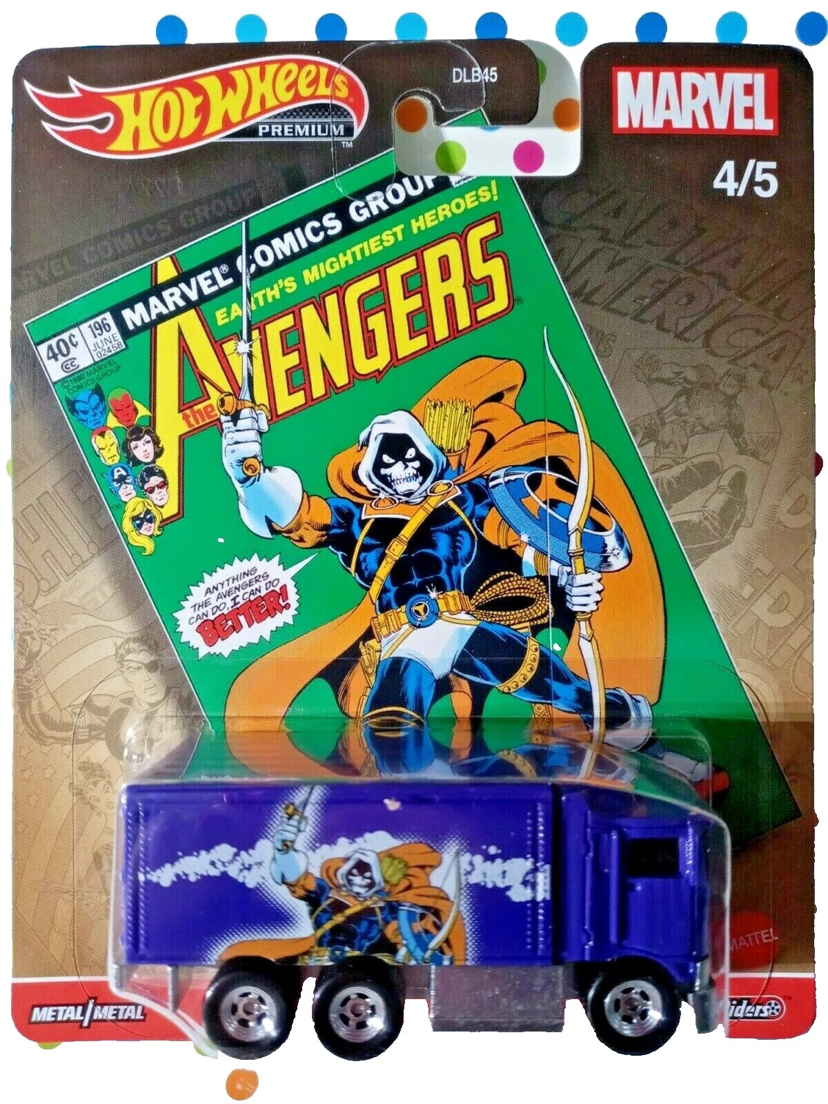 Hot Wheels Marvel Universe Ford vehículos diecast y de juguete