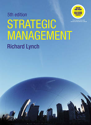 Strategic Management by Richard Lynch (Paperback, 2008)