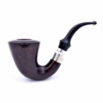Pfeife Brebbia First 1997 Calabash Filter 9mm Radica Lisch Noce Scuro