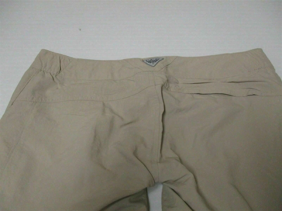 Pantalones Cortos Capri COLUMBIA Para Mujer Talla S Nylon Beige Foto 4 de 4