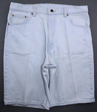 Vintage Men's Levi's 550 Jeans Light Wash USA Made Size 36 (Msr 35x10)