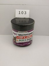Grateful Pawz 11 IN 1 Multivitamin, Hip  Joint/Skin  Coat 120 Soft Chews 04/25