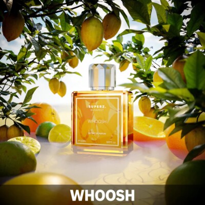 WHOOSH by Superz Budapest 50ML EXTRAIT DE PARFUM NEW SEALED. USA SELLER
