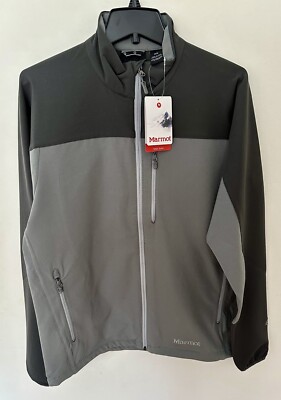 NWTs Marmot Men’s Tempo Softshell Cinder/Dark XL