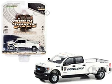 2018 FORD F-350 DUALLY PICKUP "PROVIDENCE POLICE, RI" 1/64 BY GREENLIGHT 46120 E