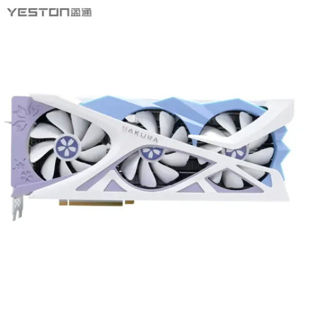 Yeston GeForce RTX 4070Ti Super Sakura 16GB GDDR6X Graphics card