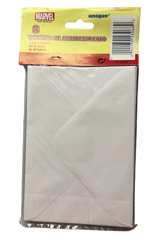 Tarjeta de nota de agradecimiento única de colección Ultimate Spiderman para niños 2002 Marvel Foto 2 de 2