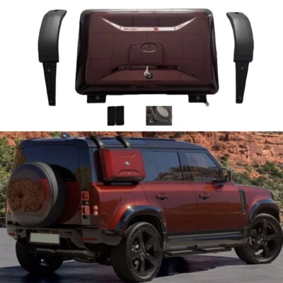 Side Mounted Gear Box Carrier Fits for Land Rover Defender 130 2020-2025 Red